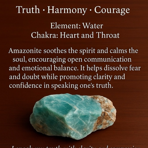 Sterling silver amazonite white sapphire statement ring, size 7, preloved - Picture 8 of 8